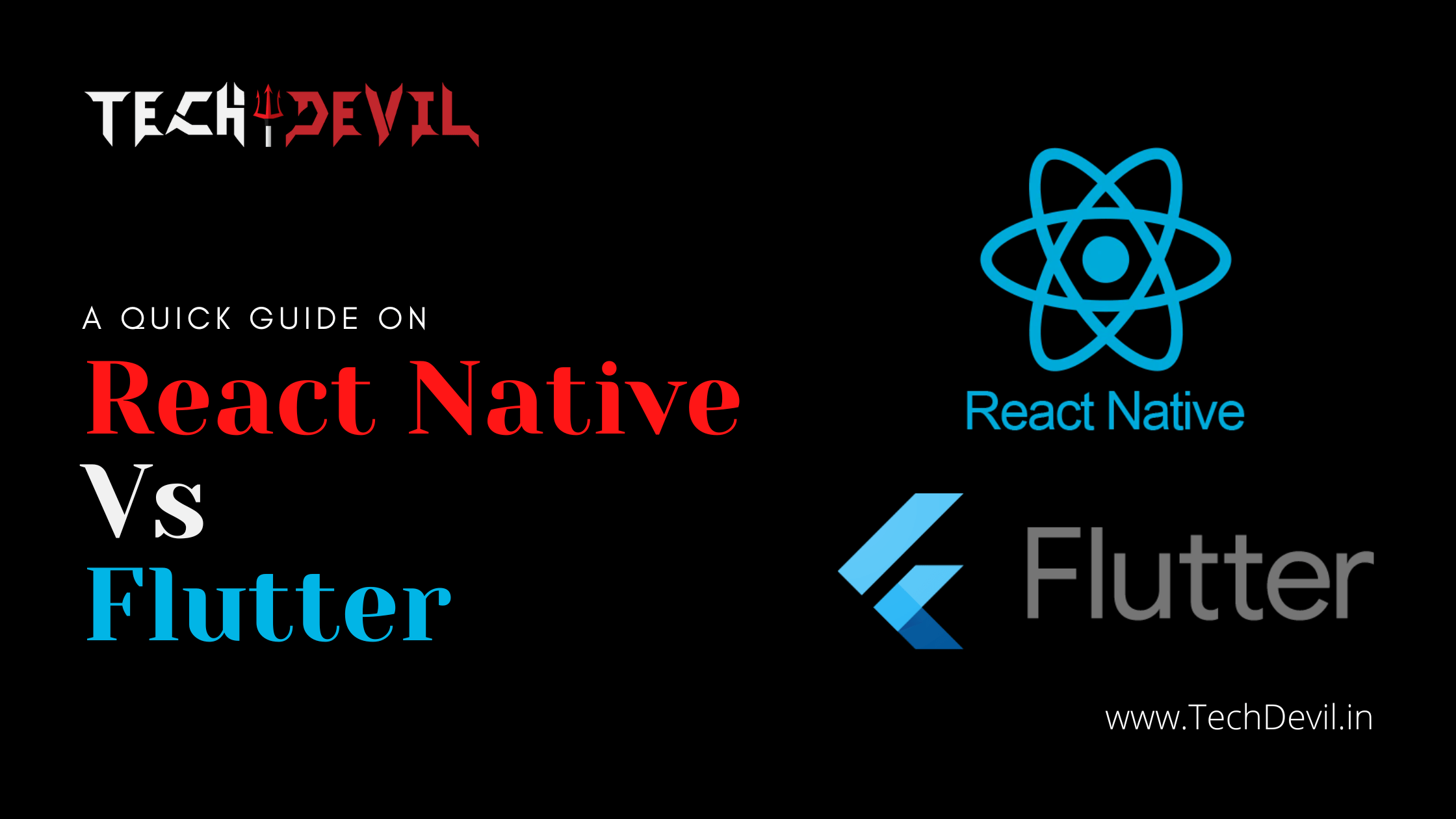 React Native vs Flutter